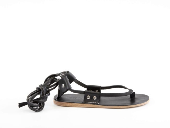 sandália Lunária em preto