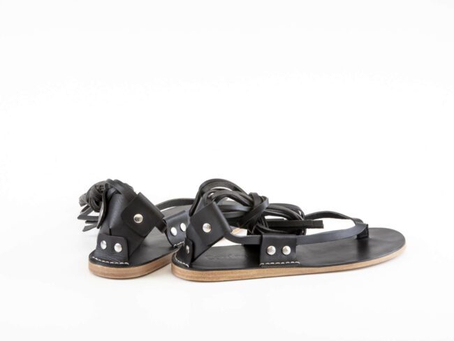 sandálias Lunária em preto